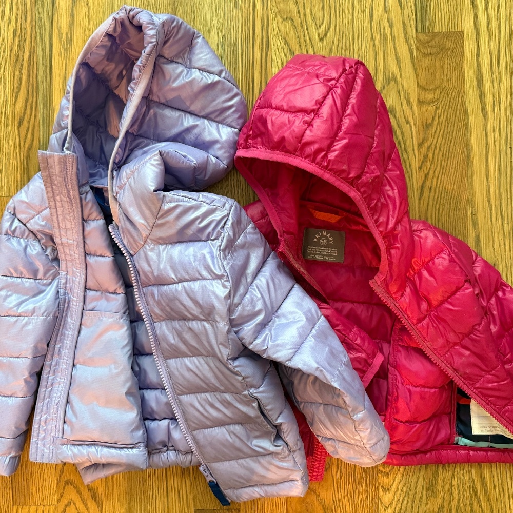 Primary Puffer Coats 18/24 mo